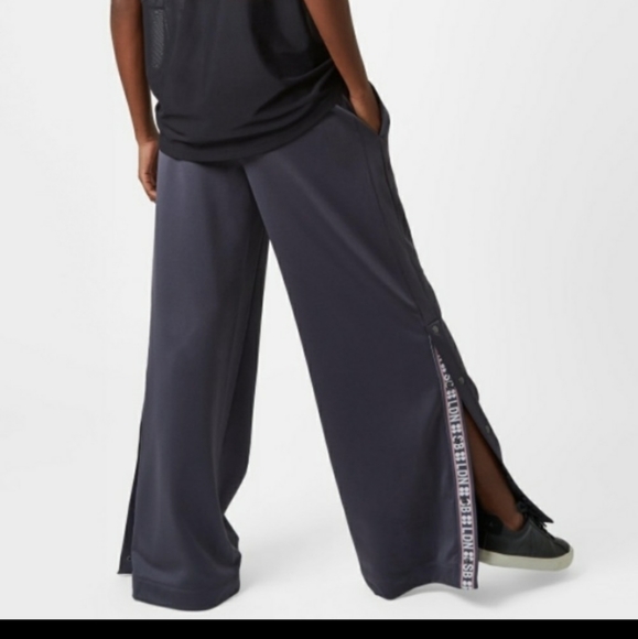 Sweaty Betty Luxe Wide Leg Popper Track 